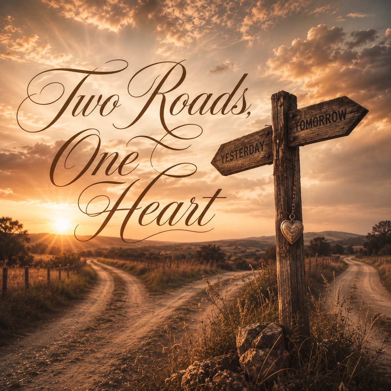 Two Roads, One Heart single artwork